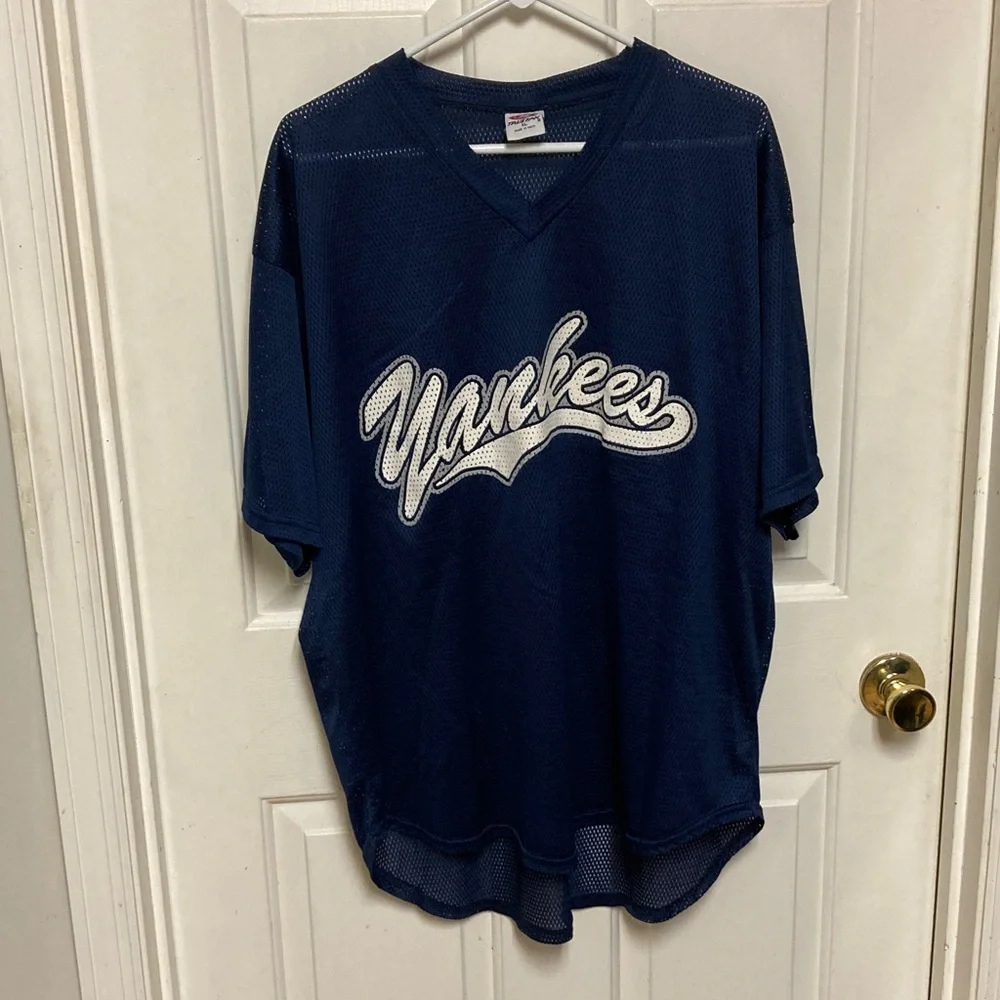 Yankees Blue Mesh Jersey